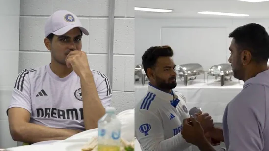 Heartbroken Shubman Gill and Devastated Rishabh Pant Bid Farewell to Ashwin, Leaving Indian Dressing Room in Mourning.